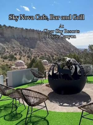 Welcome to Sky Nova Cafe, Bar and Grill at Clear Sky Resorts Bryce Canyon🥂  If you are looking for unforgettable atmosphere, delicious food and spectacular scenery, Sky Nova is an out-of-this-world dining experience with a futuristic twist.  Stop in and see us for breakfast or dinner daily!  #clearskyresorts #creatorsearchinsights #clearskyresortsbrycecanyon #skynova #bucketlisttravel #utahhiddengem #fyp #utah #utahfoodie #utahrestaurants #brycecanyonnationalpark #zionnationalpark   #ConSantanderConecto 