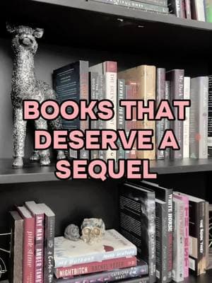 Books that deserve a sequel! #madisoncanread #horrorbooktok #thrillerbooktok #booksthatdeserveasequel #thrillerbooks #horrorbooks 