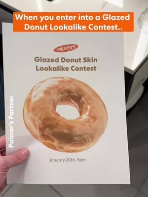 The resemblance is uncanny 👀 #Palmers #skincare #skincareroutine #cleanser #faceoil #vitaminE #glazeddonutskin #glazeddoughnut #lookalike