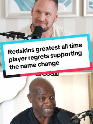 I recently shared a podcast I did with the Redskins all-time greatest player Darrell Green. We discussed the name change to the Washington Commanders. Originally Darrell supported the name change because he didn't want people being offended. Listen to what he has to say.... What do you think about the name change and should Washington change it back? #Washington #Redskins #DarrellGreen #commanders #washingtoncommanders #nfl #namechange #controversy #woke 