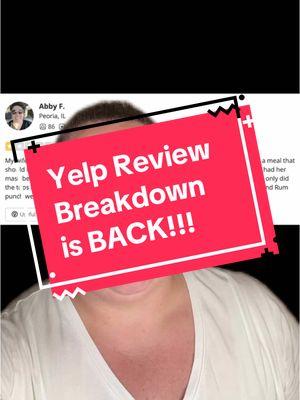 Yelp Review Breakdown! #fyp #funny #serverlife #comedy #yelp #Foodie #losangelescomedy #comedian #reviews 