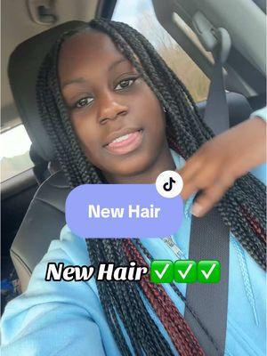 New Year... New Hair for Shay 🎀 As always @V_BRAIDZ got my girl right! If yall are looking for a braider in Raleigh, NC do not look any further! #raleighbraider #braiding #hairtransformation #hairtransition #knotlessbraids 