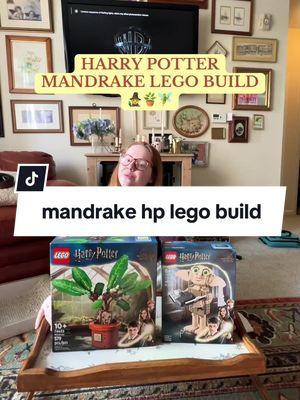 building my mandrake harry potter lego! #lego #harrypotterlego #legoharrypotter #legobuild #satisfyingvideo #CapCut 