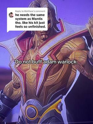 Replying to @Matthew Adam needs no buffs #marvelrivals #marvelrivalsclips #marvelrivalsgameplay #marvel #marvelrivalmeme #marvelrivalsgame #doomsrise #armorfather #neurodivergent 