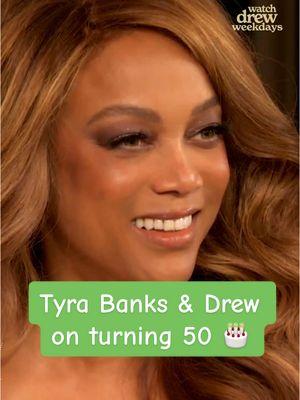 50 is the new 40! 🎉 #tyrabanks #drewbarrymore #hollywoodsquares 