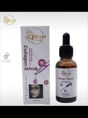 Serum de Colàgeno  El Serum de Colágeno ayuda a tu piel a producir más colágeno gracias a su fórmula avanzada que le permite penetrar directamente en la epidermis, dando a tu piel más firmeza y vitalidad, luciendo una piel más tersa y restaurada.  Este súper serum llega directo a las líneas de expresión, devolviéndole a tu rostro el brillo y la juventud que tu piel necesita de forma sana y segura, aportando volumen y restaurándola  en las zonas que más lo necesitan, gracias a su formulaciòn de ingredientes de alta calidad 100% orgánicos y naturales, sin quimicos sinteticos, parabenos, sulfatos o colorantes.  Reduce las líneas de expresión, minimiza las arrugas y aclara las ojeras provocadas por trasnoche o cansancio.  Reafirmante de la piel: nuestro suero de péptidos estimula la producción de colágeno, ayuda a eliminar las arrugas ayudando a tu piel a verse y sentirse una su rostro más suave y terso.  Eleonor Cosmetics es belleza infinita al alcance de tu piel,  porque tu lo vales!! No soy propietaria de la música, creditos a quien corresponda!!... #Serum #Serumdecolágeno  #facialcare #facialtreatment #Restaura #rejuvenece #repara #reafirma #antiedad #hidrata  #Eleonorcosmetics 