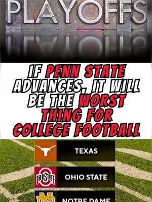 ‼️🏈 This 12 team playoff is a joke! #coachjb #coachjbshow #football #nfl #CollegeFootball #collegefootballplayoff #pennstate #fyp 