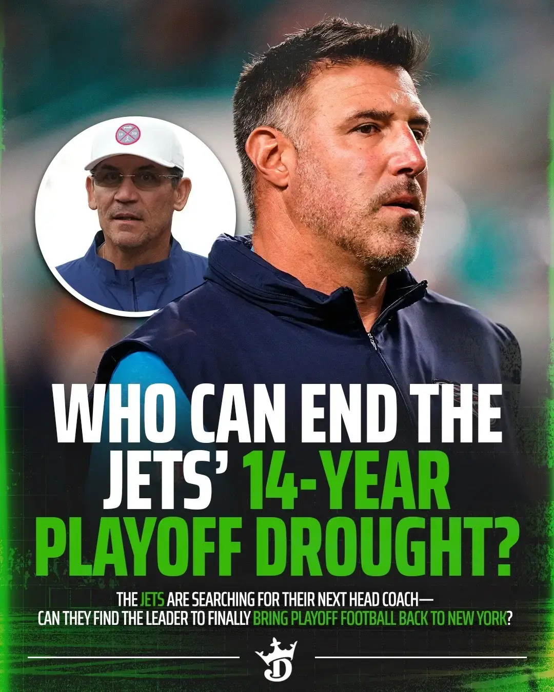 Who’s going to bring playoff football back to New York? 🤔 (via: nyjets/X, byajperez/X, nyjets/Reddit) #nfl #football #jets #newyorkjets #jongruden #mikevrabel #rexryan #ronrivera #footballtiktok #nfltiktok #sports #sportstiktok #sportsbetting 