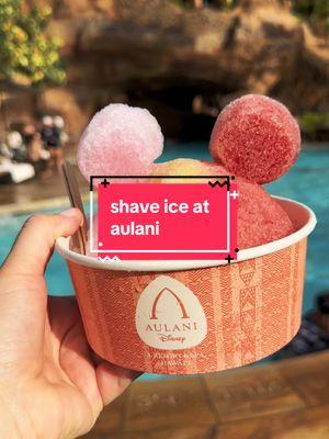 I will never turn down shave ice 🍧 #treatyourself #aulani #disneyparks #disneymom #disneytips #disneyfood #disneysnacks #shaveice 