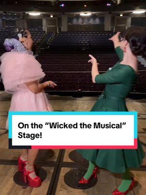 Replying to @Joe I have indeed had the privilege of stepping out onto the @WICKED the Musical stage! @followtheyellowbrickgirl @DowntheYBP @Robert Ackerman @Cajai (Kah-jshay) #wickedthemusical #broadway #nyc #dreamcometrue #theozvlog #bucketlist #womenshistorymonth 