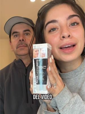 Results at 0:52s - mil gracias a mi papa por ayudarme con este video 💞 déjelen un comentario lindo 🥹🤍 #TikTokShop #compratiktokshop #peterthomasroth #arugas #cremaparaarrugas #wrinkle #peterthomasrothinstantfirmeye 