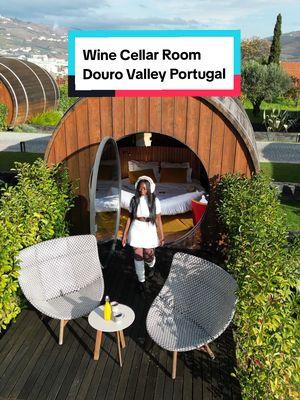 Douro Valley Portugal: Wine Cellar Room. Places To Visit 2025 as a solo female traveler in Portugal #dourovalley #dourovalleyportugal #PlacesToVisit #solofemaletraveler #portoportugal #traveldestinations #uniquestays #porto #portugalhotels #portugaltravelguide #visitportugal 