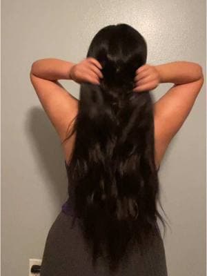 Long hair extensions that gives a natural look 😄🖤 @AISI HAIR BEAUTY  #christmas, #giftideas, #tiktokshopholidayhual   #tiktokshopblackfriday #tiktokshopcybermonday #wig #wigs #hairextension #beauty #hairstyle #aisihair  #TikTokShop 