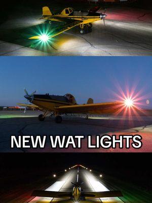 SAFER, sleeker, brighter. This @Whelen Aerospace Technologies lighting upgrade was 10/10.  Here are the products we went with for our late 70's Thrush S-2R: Wing Tip Position/Anti-Collision Lights - Orion 650 PN 01-0790725-15 (Green) PN 01-0790725-16 (Red) Beacon - 71080 Series Whelen LED Beacon Light PN 01-0771080-05 Tail Light - Orion 550 Position/Anti-Collision PN 01-0772070V01 Landing Lights - Parmetheus G3 PAR 64 PN 01-0772128-00 #watpartners #cropduster #agpilot #usagriculture #flyiton #flywat 