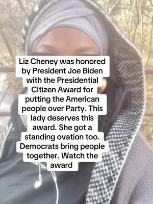 #lizcheney was honored by #presidentjoebiden. She deserves it. #msnbcnews #politics 