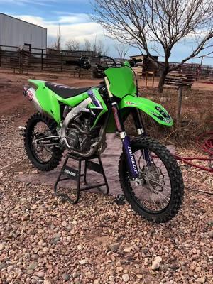 Got rid of the green, graphics coming soon! #fypシ゚viral #dirtbikes4life #dirtbikekidz #fypツ #dirtbikesforlife #kx250f #2023kx250f #2023 