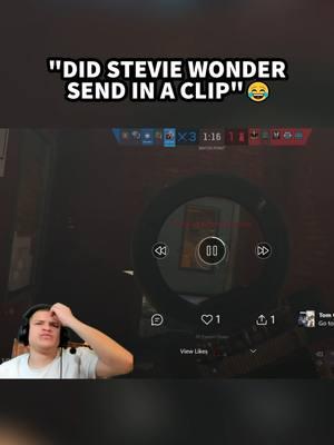 "Did Stevie Wonder send in a clip?" #jynxzi #jynxziclips #jynxzireacts #r6seige #reacts #r6