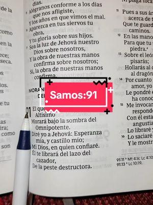 Samos:91 El que habita al habrigodel altisimo morara bajo la sombra del omnipotente...... . . . . . . #salmos #salmos91 #textosbiblicos #biblia #paratiiiiiiiiiiiiiiiiiiiiiiiiiiiiiii #Dios #❤️❤️❤️ #princesadeDios 