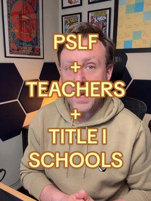 Replying to @Danielle_l_e_e Title I has no impact on PSLF, only on the more limited Teacher Loan Forgiveness #pslf #studentloans #studentloanforgiveness #studentloanlawyer #moneywiselaw #Inverted 