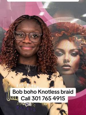 Bob boho Knotless braid .  #DMVbraids #SmallBoxBraidsDMV  #BoxBraidsInDMV #DMVBoxBraids  #BraidsInDC #BraidsInMD #BraidsInVA #GaithersburgBraids #SilverSpringBraids #WashingtonDCBraids #MarylandBraids #VirginiaBraids . . . . . . .  #BraidsInspo #BraidsGoals  #HairInspiration #HairGoals #gaithersburgmd  #columbiamd #dumfriesva #NaturalHairCare  #albertinecouturehairsalon 