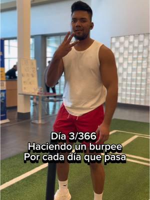 Día 3/366 haciendo un burpee por cada día que pasa 🔥🚀 #reto #retoburpees #3enero2025 #viral #reto2025  #burpees #lomasviral 