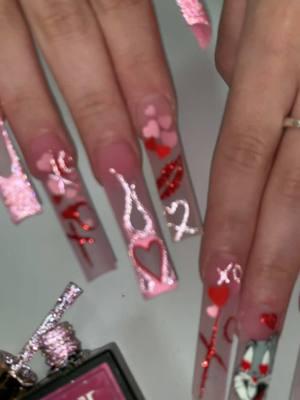 Ready for your next Nail Ideas ??? Its Valentine’s Day Nails  Using @honeysnailsecret Disco Gel and all other products (link in bio) to shop  #nails #naildesigns #nailtutorial #nailart #nailvideos #nailtrend #prettynails #nailviral #nails #bestnails2025 #valentines #valentinesnails #valentinespecial #pinknails #viralnails #honeyphannails 