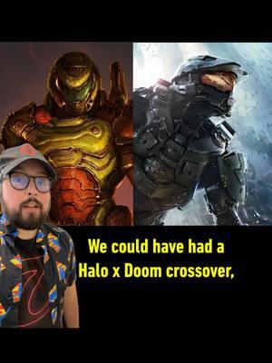 We almost got a Halo/DOOM crossover... maybe we'll get it in Secret Level Season 2?? #Halo #doom #masterchief #doomslayer #doomguy #secretlevel #animated #tv #show #series #ign #collider #gaming #news