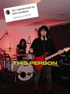 This person said can you play Do I Wanna Know by Arctic Monkeys … here ya go! 🤘🏻🔥  #arcticmonkeys #doiwannaknow #alexturner #rockmusic #rockbands #rockmusictiktok #rocksong #bandsoftiktok #guitairistoftiktok #drummersoftiktok #rumine 