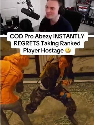 COD Pro Abezy INSTANTLY REGRETS Taking Ranked Player Hostage 🤣 #cod #bo6 #rankedplay #codleague 