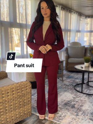 Your next pant suit!! 👏🏼 🫣 #officeattire #professionaloutfit #pantsuit #pantsuitsforwomen #fashionmusthaves #ttslevelup 