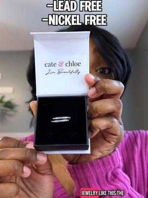 #cateandchloe These earrings are beautiful! Hypoallergenic jewelry is a sensitive skin girly’s dream. #jewelrytiktok #hoopearrings #hypoallergenicjewelry #nickelfreejewelry #leadfreejewelry @cateandchloe  