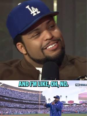 Was the World Series over the moment Ice Cube began performing in the World Series? O’Shea Jackson Jr. also on why Yankees fans now hate Fat Joe 🤣🤣 Go see O’Shea new movie “#denofthieves2 Pantera” in theaters January 10! #icecube #dodgers #WorldSeries #MLB 