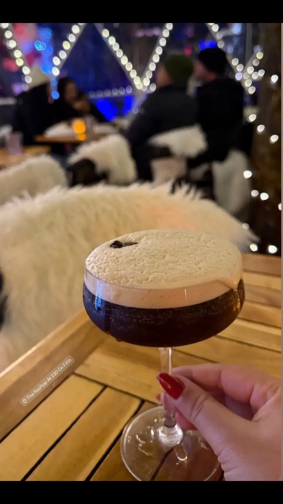 Escape the chill in our cozy igloos! ❄️✨ Sip on our signature espresso martinis and enjoy the ultimate winter rooftop experience at 230 Fifth. Warm vibes, unbeatable views, and delicious cocktails await! 🍸🌆 #230Fifth #IglooSeason #EspressoMartini #RooftopVibes #230fifthrooftop 