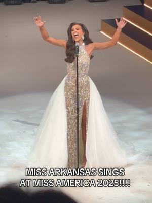 MISS ARKANSAS SINGS AT MISS AMERICA 2025!!!! We love her so much!! 👑👑👑 #missarkansas #missarkansas2024 #missamerica #missamerica2025 #predictions #talent #pageant #arkansas #camillecathey #fyp #prelims #preliminary #sing #singer #song 