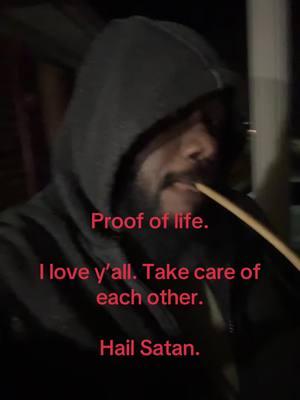 Y’all don’t see me but I do lurk. I’ll be back on my regular shit once life calms the fuck down on my end. I love y’all. Go fuck something up. #fyp #detryckvondoom666 #HailSatan