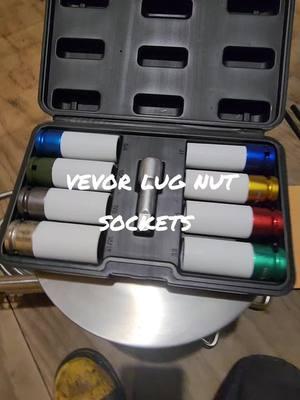 vevor lug nut socket set for impact all sizes #vevor #lugnutsockets #socketset #tool #besttools #dwscustoms #impact #dwscustoms 