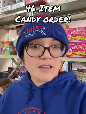 Let’s pack up a 46 item candy order for Chelsey! #hellosweetscandy #candyshop #candystore #candy #candytok #wny #SmallBusiness #orderpacking #letspackanorder #packanorderwithme 