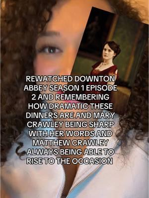 Like the WAY this scene was done with absolute perfection! This is why Downton Abbey dinners are so good! Don’t get me wrong, I love the Gilded Age, but I wish it had just an ounce of Downton’s dramatic bite. It’s dramatic but not at this level lol #downtonabbey #marycrawley #matthewcrawley 