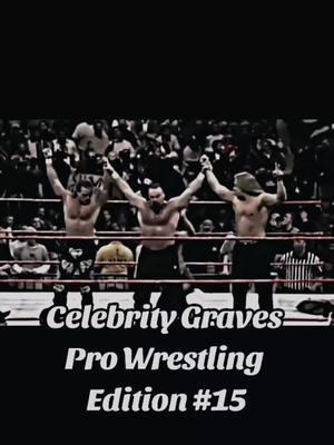 "The legacy continues with Celebrity Graves: Legends of Pro Wrestling Part 15! Pay tribute to the icons who captivated the world with their larger-than-life personas and unforgettable matches. Their impact on the wrestling world will never be forgotten. #ProWrestlingLegends #CelebrityGraves #WrestlingIcons #WWEHistory #GoneButNotForgotten #SquaredCircleGreats #WrestlingTributes #PopCultureHistory #WrestlingForever #HallOfFameHeroes