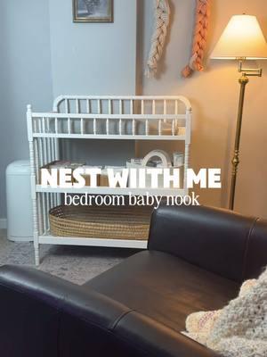 Nest with me - bedroom baby nook 🧸🍼🤍✨ #34weekspregnant #pregnanttiktok #pregnantlife #nesting #nestwithme #nestingmommas #babyclothes #thirdtrimester #thirdtimemom #youngmoms #nurserydecor #nurserydresser #babyboy #babygirl #pregnantlife #preggo #fypシ #csectionmom 