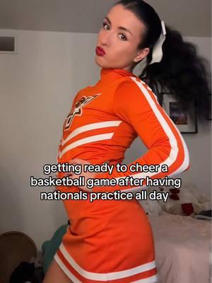 NATIONALS IN 2 WEEKS 🔥 #nationalseason #ucanationals #bgsu #bgcheer #basketball #college #collegecheer #cheer #cheerleading #ucacollegenationals #twoadays 