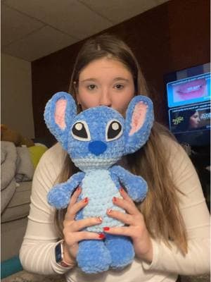 crochet stitch 💙🩵  #crochet #crochetplushies #crochetstitch #liloandstitch #fyp #stitch #crochetanimals 