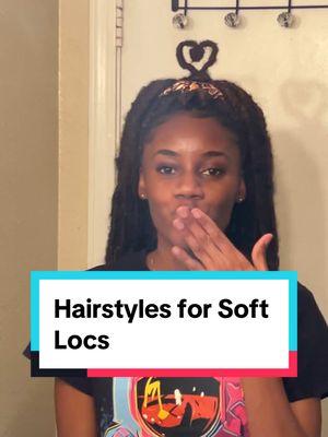 Which is your fav? Here are some easy ways to style your soft locs. I used Freetress Locs and Outre Afro Spring Twist to do my hair #fypシ #protectivestyles #softlocs #distressedlocs #softlocsstyles #knotlessbraidshairstyles #outrehair #freetresslocs #relatable #fyp #hairstylesforblackgirls #fauxlocs #blackgirlmagic 