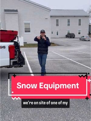 Here the CMG team is using our brand new VBX Salter from @BOSS Snowplow we are loving it and so is my team! They feel spoiled…  #snowbizz #snowequipment #bosssnowequipment 