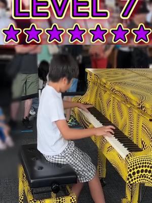 10 year old boy performs 7 levels of Cateen - Twinkle Twinkle Little Star - Piano Cover #music #piano #pianocover #public #twinkletwinklelittlestar #csnpiano 