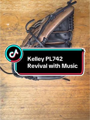 The revival of a Kelley PK742 came out awesome. Here is the video with music!  #gloverepair #gloverelace #relace #gloverestoration #restoration #baseballglove #thecraftsman