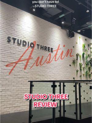 This spot has landed in my top 3 workout studios in austin! #workout #studiothree #fitness #fitnessmotivation #groupworkout #health #workoutclasses #fy 