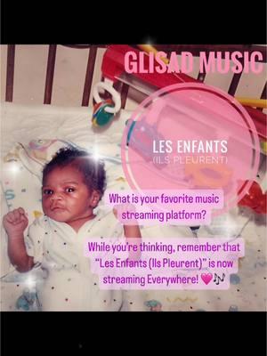 Listen, don’t upset the baby (& @QueenK | Kbear's Corner 👑🍯🩷😅😅) - So make sure to go stream “Les Enfants (Ils Pleurent)” AND “Yezi’s Song (Psalm 23)” on your favorite music platform! You’ll be glad you did! (& Queen K Cher will be too lol 😂😂) #glisadmusic #alwayzneversad #newrelease #newreleases #lesenfants #ilspleurent #baby #instababy #nowstreaming #nowplaying #allmusicplatforms #queenkcher #thenandnow #kbearscorner 