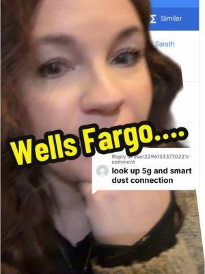 Replying to @user2296153377022 #202 #Smartdust #Wellsfargo are they using it now or just been in development? #Bank #Identity #Pros #Cons #smartcities #howwouldtheyknow 