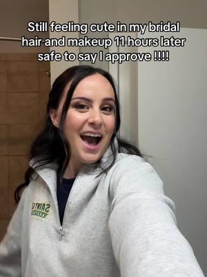 Actually getting excited? Idk🤣 #bride #bridetobe #wedding #bridalmakeup #bridemakeup #bridalhair #engaged 